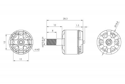 KAVAN Brushless Motor PRO 1915-3750