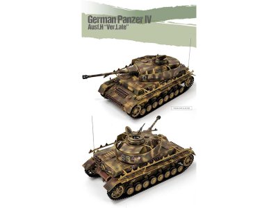 Academy 13528 Panzer IV Ausf.H Ver.Late 1:35