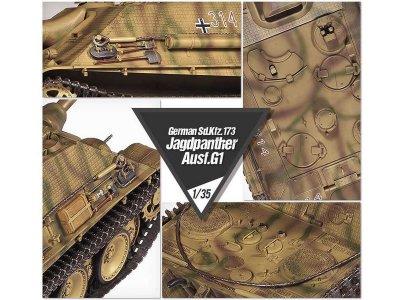 Academy 13539 Sd.Kfz.173 Jagdpanther Ausf.G1 1:35