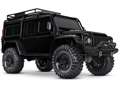 Traxxas TRX-4 Land Rover Defender 1:10 TQi RTR s navijákem černý