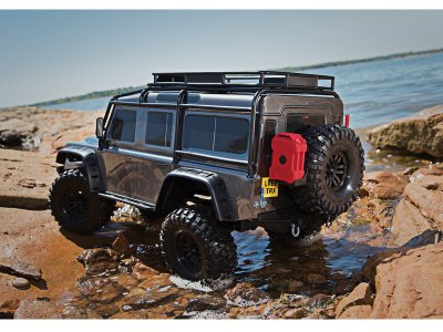 Traxxas TRX-4 Land Rover Defender 1:10 TQi RTR s navijákem pískový