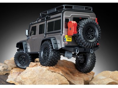 Traxxas TRX-4 Land Rover Defender 1:10 TQi RTR s navijákem pískový