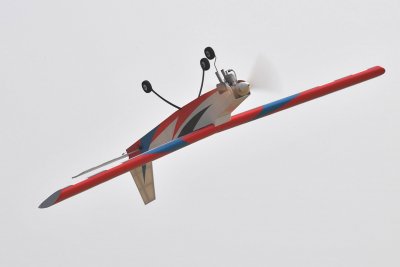 90" Trainer V2 2290mm Červeno-Modro-Černá