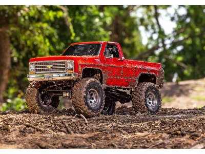 Traxxas TRX-4 Chevrolet K10 1979 TQi 1:10 RTR modrý