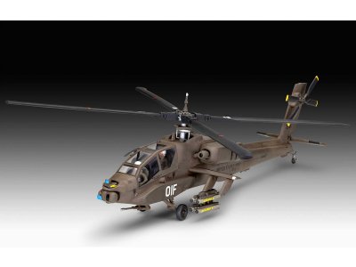 Revell vrtulník 03824 - AH-64A Apache (1:72)