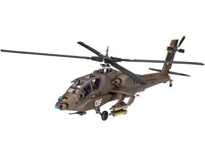 Revell vrtulník 03824 - AH-64A Apache (1:72)