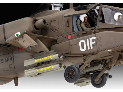 Revell vrtulník 03824 - AH-64A Apache (1:72)