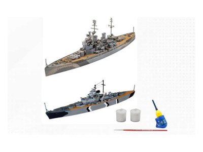 Revell Set lodě 05668 - Bismarck Battle (1:1200)