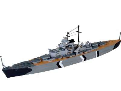 Revell Set lodě 05668 - Bismarck Battle (1:1200)