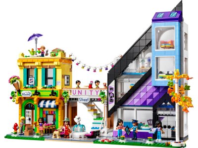 LEGO Friends - Květinářství a design studio v centru města