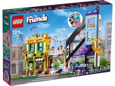 LEGO Friends - Květinářství a design studio v centru města