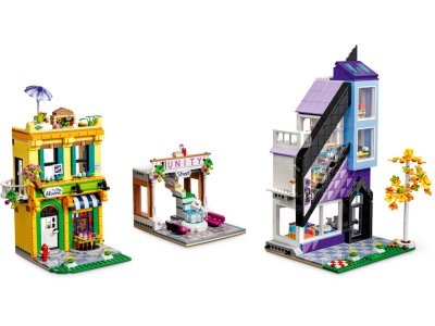 LEGO Friends - Květinářství a design studio v centru města