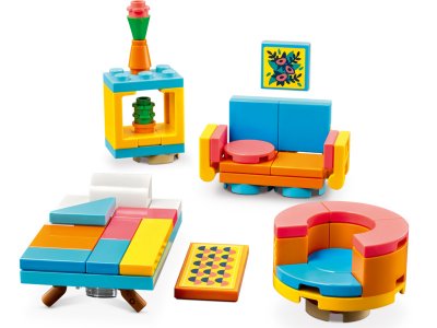 LEGO Friends - Květinářství a design studio v centru města