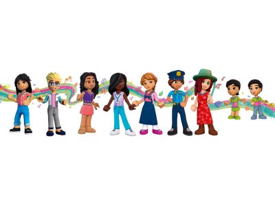 LEGO Friends - Květinářství a design studio v centru města