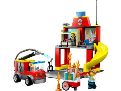 LEGO City - Hasičská stanice a auto hasičů