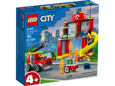 LEGO City - Hasičská stanice a auto hasičů