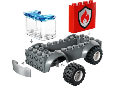 LEGO City - Hasičská stanice a auto hasičů