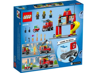 LEGO City - Hasičská stanice a auto hasičů