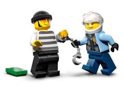 LEGO City - Honička auta s policejní motorkou