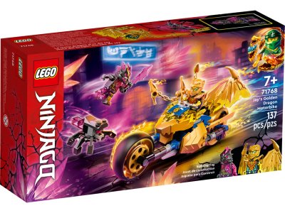 LEGO Ninjago - Jayova zlatá dračí motorka