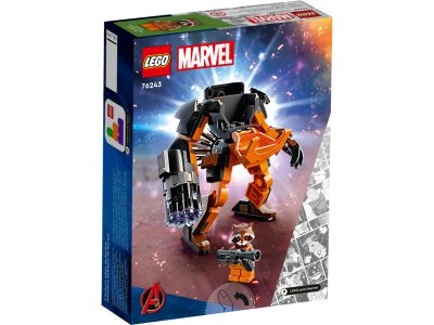 LEGO Marvel - Rocket v robotickém brnění