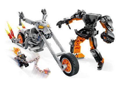 LEGO Marvel - Robotický oblek a motorka Ghost Ridera