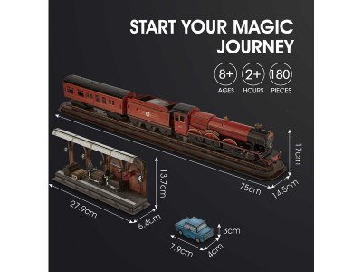Revell 3D Puzzle - Harry Potter Hogwarts Express Set