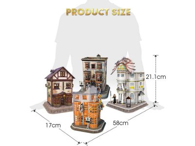 Revell 3D Puzzle - Harry Potter Diagon Alley Set