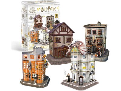 Revell 3D Puzzle - Harry Potter Diagon Alley Set