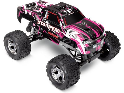 Traxxas Stampede 1:10 RTR růžový