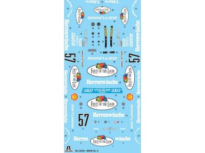 Italeri 3626 model auta BMW Gr. 5 (1:24)