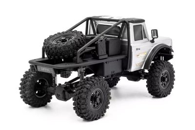 RTR HOBBYTECH CRX18 Truck Trial 1/18, 4wd, Honcho verze, - stříbrný