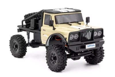 RTR HOBBYTECH CRX18 Truck Trial 1/18, 4wd, Honcho verze, - písečná barva