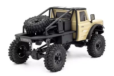 RTR HOBBYTECH CRX18 Truck Trial 1/18, 4wd, Honcho verze, - písečná barva