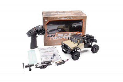 RTR HOBBYTECH CRX18 Truck Trial 1/18, 4wd, Honcho verze, - písečná barva