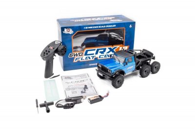 RTR HOBBYTECH CRX18 Truck Trial 1/18, 6wd, krátká verze, - modrý