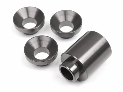Spacer Set For Clutch Bell Holder (Gunmetal)
