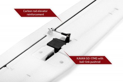 KAVAN Swift S-1 2400mm ARF - modrá