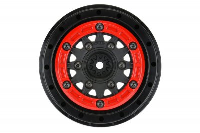 Disky Raid SC 2.2"/3.0", 12 a 14mm šestihran, (2 ks.), Bead-Loc , červeno/černé