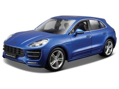 Bburago Kit Porsche Macan 1:24 modrá