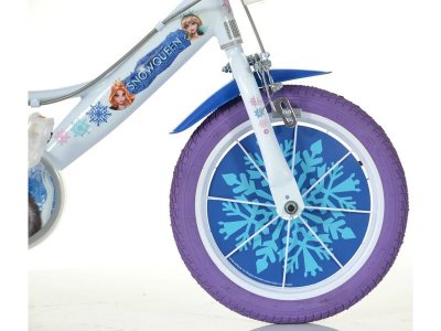 DINO Bikes - Dětské kolo 14" Snow Queen