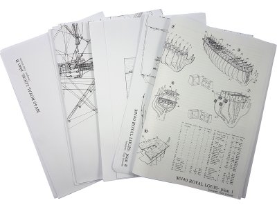 MAMOLI Royal Louis 1780 1:90 kit