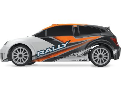 Traxxas Rally 1:18 4WD RTR oranžové