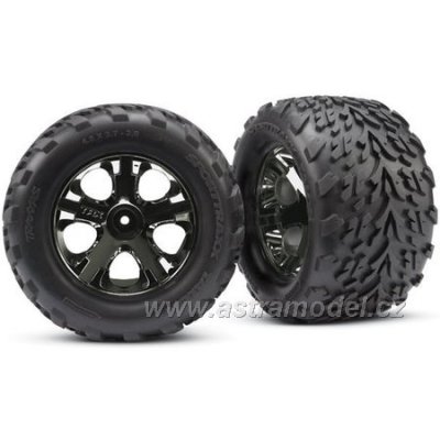 Traxxas kolo 2.8", All-Star černě chromový disk, 19mm, pneu Talon (pár)