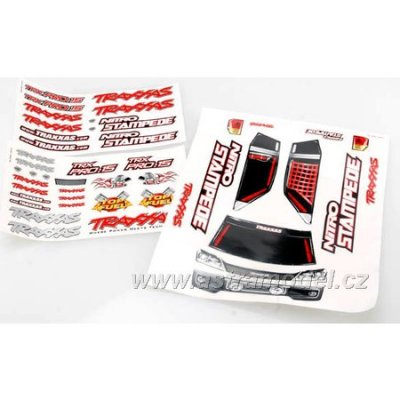 Traxxas samolepky: Nitro Stampede