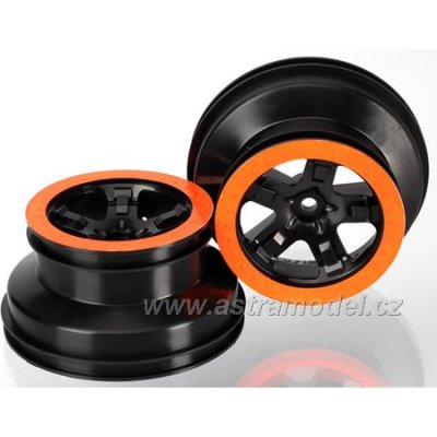 Traxxas disk 2.2/3.0" SCT černý-oranžový (2)