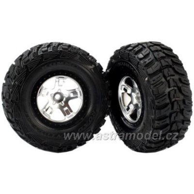 Traxxas kolo 2.2/3.0", disk SCT saténový, pneu Kumho (2) (2WD přední)