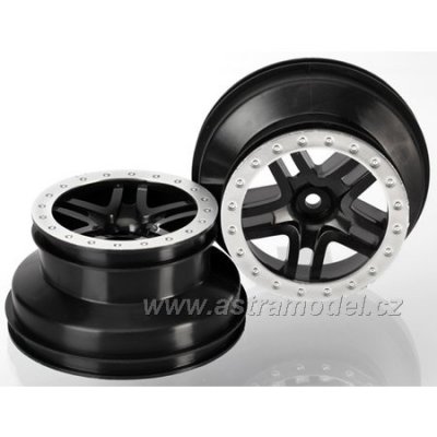 Traxxas disk 2.2/3.0" SCT Split-Spoke černý-saténový (2)