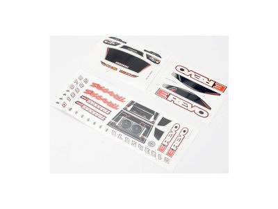 Traxxas samolepky: E-Revo 1:16