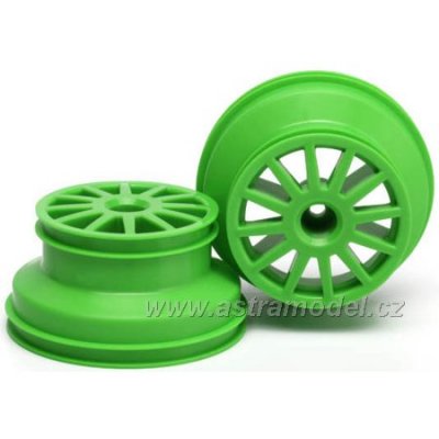 Traxxas disk 2.2/3.0" Rally zelený (2)